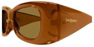 Saint Laurent SL 901 HOWL unisex Brown Squared Sunglasses