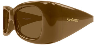 Saint Laurent SL 901 HOWL unisex Brown Squared Sunglasses