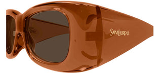 Saint Laurent SL 901 HOWL unisex Brown Squared Sunglasses