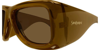 Saint Laurent SL 902 HOWL unisex Brown Oversize Sunglasses
