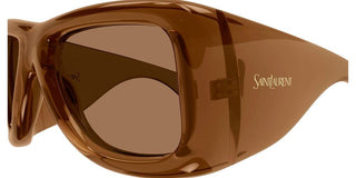 Saint Laurent SL 902 HOWL unisex Brown Oversize Sunglasses