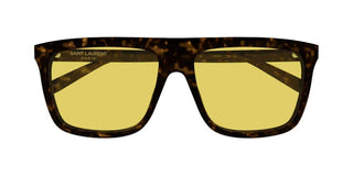 Saint Laurent SL 904 men Havana Squared Sunglasses