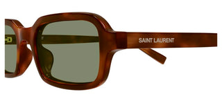 Saint Laurent SL 908 women Havana Rectangle Sunglasses