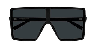 Saint Laurent SL 909 BETTY S women Black Shield Sunglasses