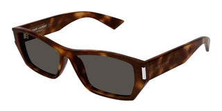 Saint Laurent SL 928 women Havana Squared Sunglasses