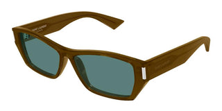 Saint Laurent SL 928 women Brown Squared Sunglasses
