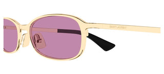 Saint Laurent SL 934 MIA women Gold Round Sunglasses