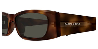 Saint Laurent SL 942 women Havana Squared Sunglasses