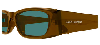 Saint Laurent SL 942 women Brown Squared Sunglasses