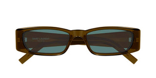 Saint Laurent SL 942 women Brown Squared Sunglasses