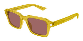 Saint Laurent SL 947 men Yellow Squared Sunglasses