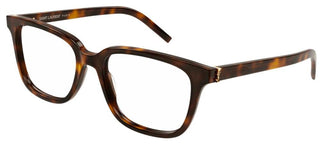 Saint Laurent SL M110 women Havana Geometric Eyeglasses