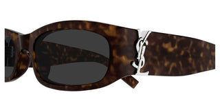 Saint Laurent SL M152 unisex Havana Squared Sunglasses