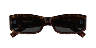 Saint Laurent SL M152 unisex Havana Squared Sunglasses
