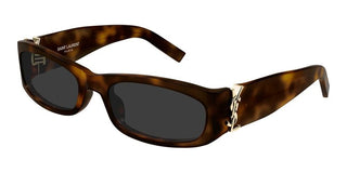 Saint Laurent SL M152 unisex Havana Squared Sunglasses