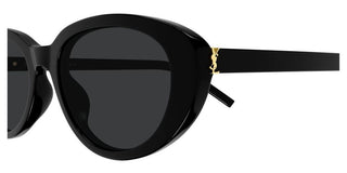 Saint Laurent SL M154 women Black Oval Sunglasses