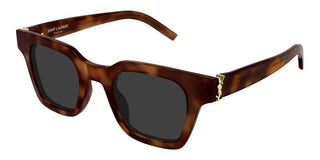 Saint Laurent SL M157 unisex Havana Squared Sunglasses