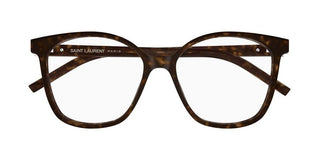 Saint Laurent SL M162 women Havana Round Eyeglasses