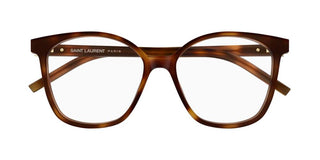 Saint Laurent SL M162 women Havana Round Eyeglasses