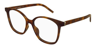 Saint Laurent SL M162 women Havana Round Eyeglasses