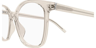 Saint Laurent SL M162 women Brown Round Eyeglasses