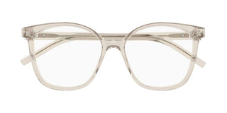 Saint Laurent SL M162 women Brown Round Eyeglasses
