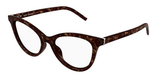 Saint Laurent Sl M164 Women Havana Cat Eye Eyeglasses