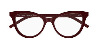 Saint Laurent Sl M164 Women Red Cat Eye Eyeglasses