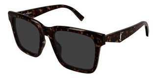 Saint Laurent SL M170 women Havana Squared Sunglasses