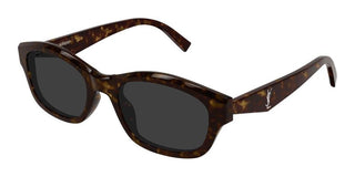 Saint Laurent SL M172 women Havana Geometric Sunglasses