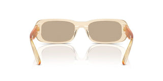 Miu Miu Smu 08zs Women Orange Geometric Sunglasses