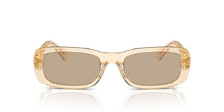 Miu Miu Smu 08zs Women Orange Geometric Sunglasses