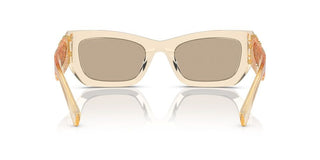 Miu Miu Smu 09ws Women Yellow Geometric Sunglasses