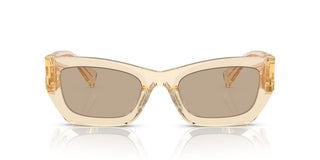 Miu Miu Smu 09ws Women Yellow Geometric Sunglasses