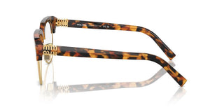 Miu Miu Smu 09zs Women Havana Pilot Sunglasses