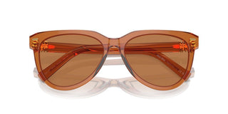 Miu Miu Smu 12zs Women Orange Geometric Sunglasses