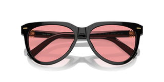 Miu Miu Smu 12zs Women Black Geometric Sunglasses