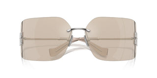 Miu Miu Smu 54ys Women Silver Geometric Sunglasses