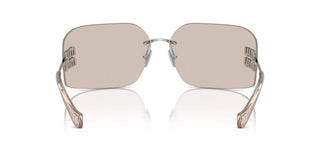 Miu Miu Smu 54ys Women Silver Geometric Sunglasses