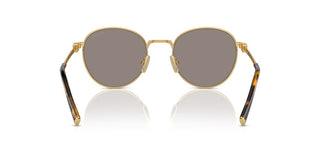 Miu Miu Smu 55zs Women Gold Round Sunglasses