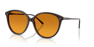 Oliver Peoples Soleau Ov 5605su Women Brown Cat Eye Sunglasses