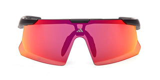 Adidas Sp0107 Unisex Black Shield Sunglasses
