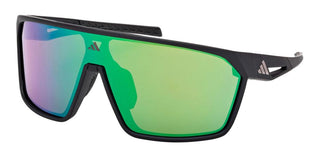 Adidas SP0108 unisex Black Shield Sunglasses