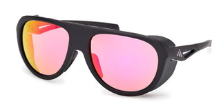 Adidas Sp0110 Unisex Black Geometric Sunglasses