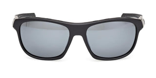 Adidas Sp0118 Unisex Black Rectangle Sunglasses
