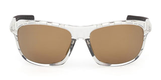 Adidas Sp0118 Unisex Transparent Rectangle Sunglasses