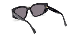 Max Mara Spark 8 Mm0144 Unisex Black Cat Eye Sunglasses