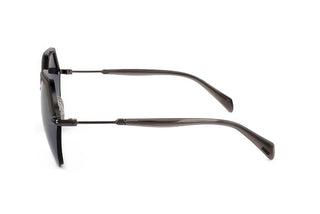 Police Spld37 Women Ruthenium Geometric Sunglasses