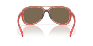 Oakley Split Time Oo 4129 Women Orange Pilot Sunglasses
