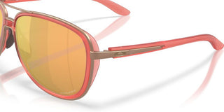 Oakley Split Time Oo 4129 Women Orange Pilot Sunglasses